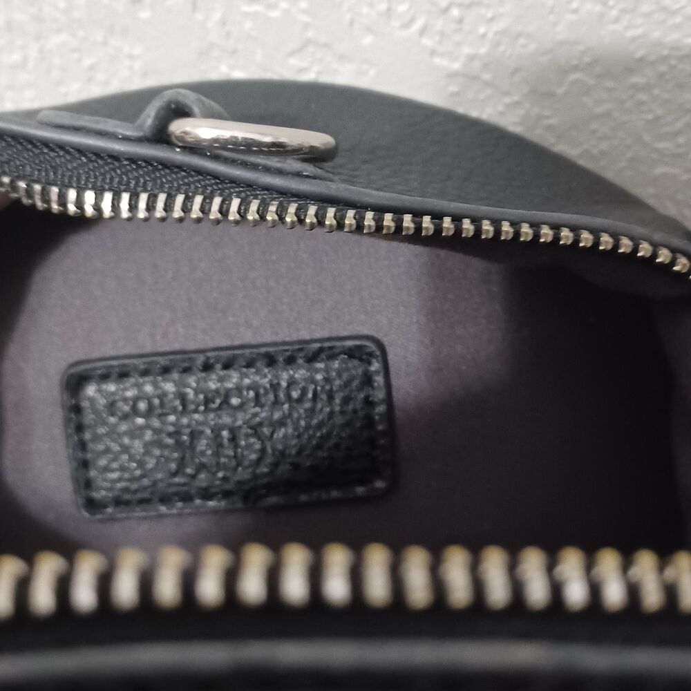COLLECTION XIIX Black, Silver-Studded Round Crossbody - Picture 3 of 3